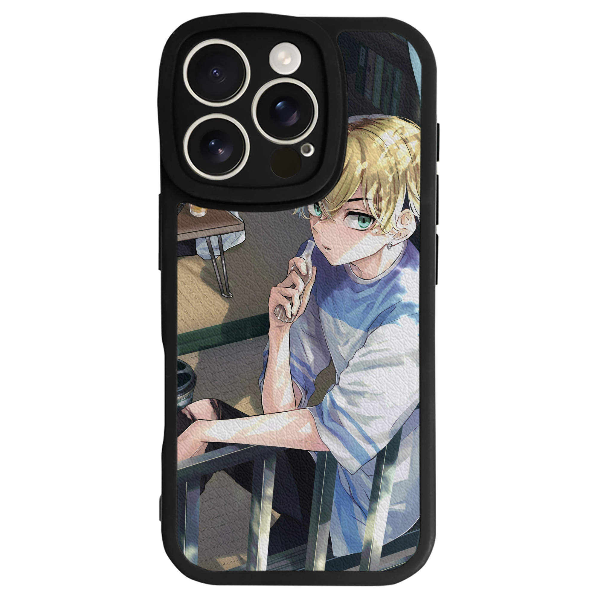 （画像用） 東京リベンジャーズ Tokyo Revengers 【iPhone 16シリーズ対応】シリコンスマホケース（レザー調） 材質：シリコン